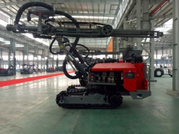 Split Type Surface DTH Drill Rig